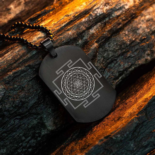 Jollity Life™ Prosperity Shree Yantra ( Chain Necklace )