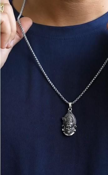 Jollity Life™ Khatu Shyam Maharaj Pendant with Chain