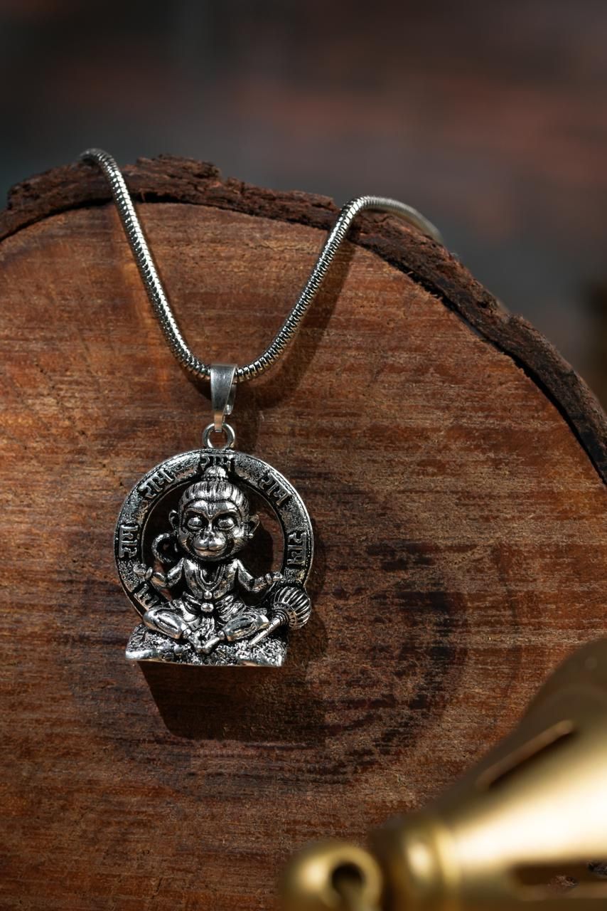Jollity Life™ Lord Bal Hanuman Pendant with Chain