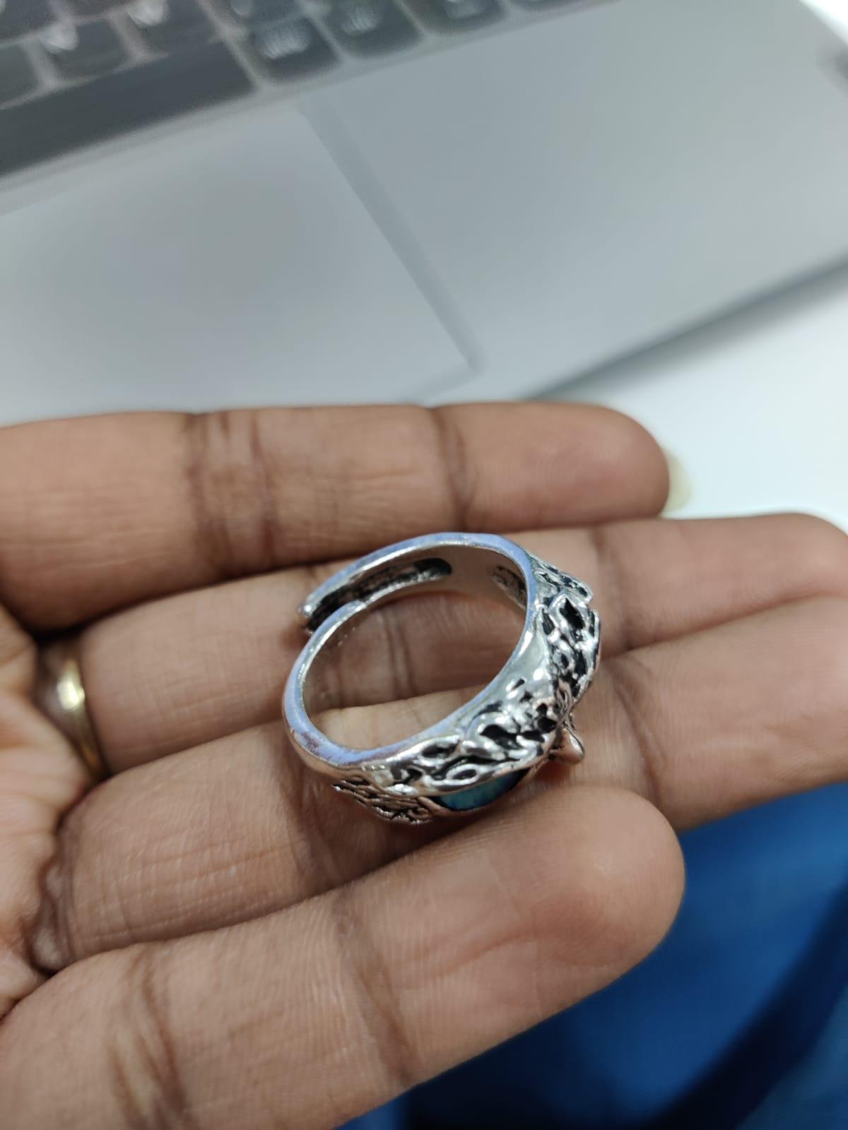 Jollity Life™ Silver Plated Owl Ring (Pack of 2)