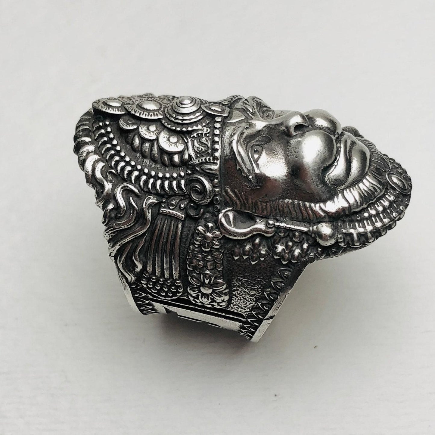 Jollity Life™ Hanuman ji Ring Sterling Silver