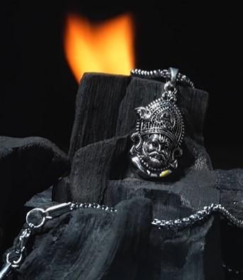 Jollity Life™ Khatu Shyam Maharaj Pendant with Chain