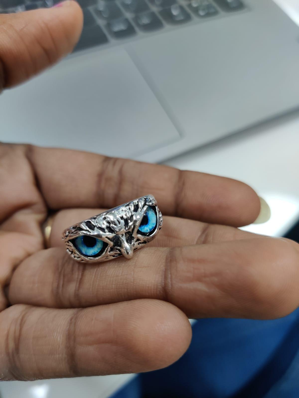 Jollity Life™ Silver Plated Owl Ring (Pack of 2)