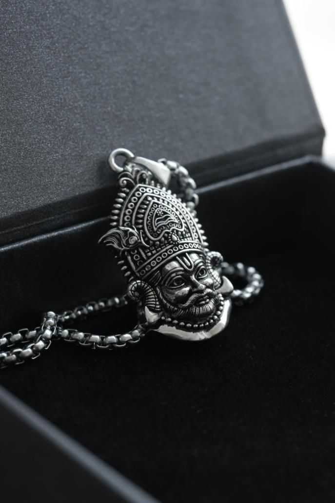 Jollity Life™ Khatu Shyam Maharaj Pendant with Chain