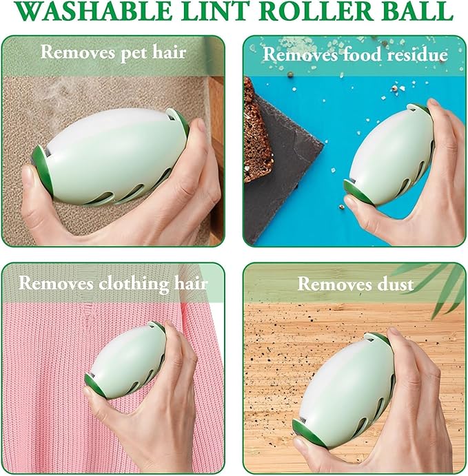 Jollity Life™ Portable Silicone Lint Roller