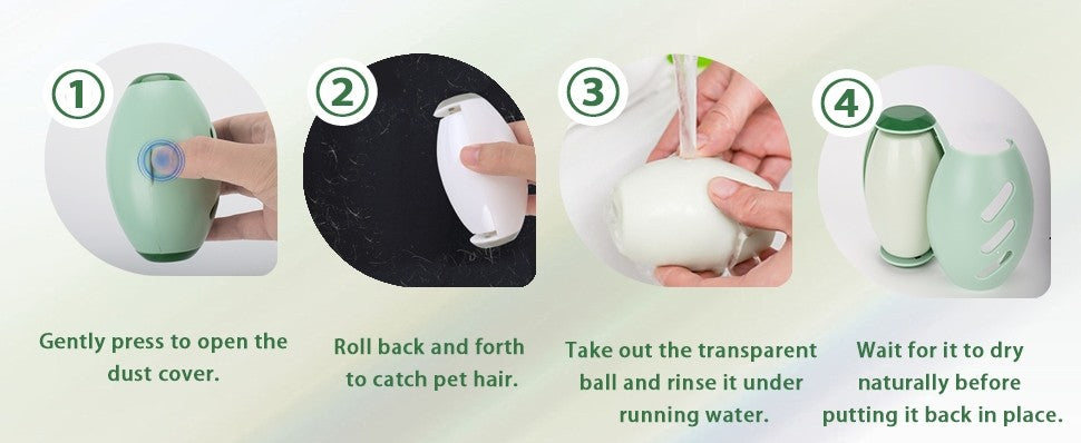 Jollity Life™ Portable Silicone Lint Roller