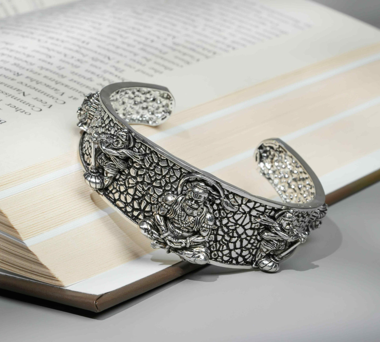 Jollity Life™ Hanumanji Kada Bracelet (Men)